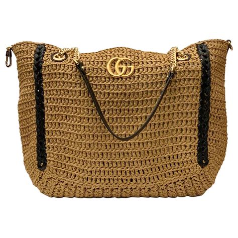 gucci raffia bag|gucci bag with butterfly buckle.